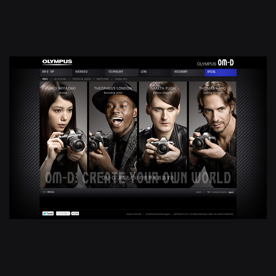 OLYMPUS OM-D PEOPLE CAMPAIGN