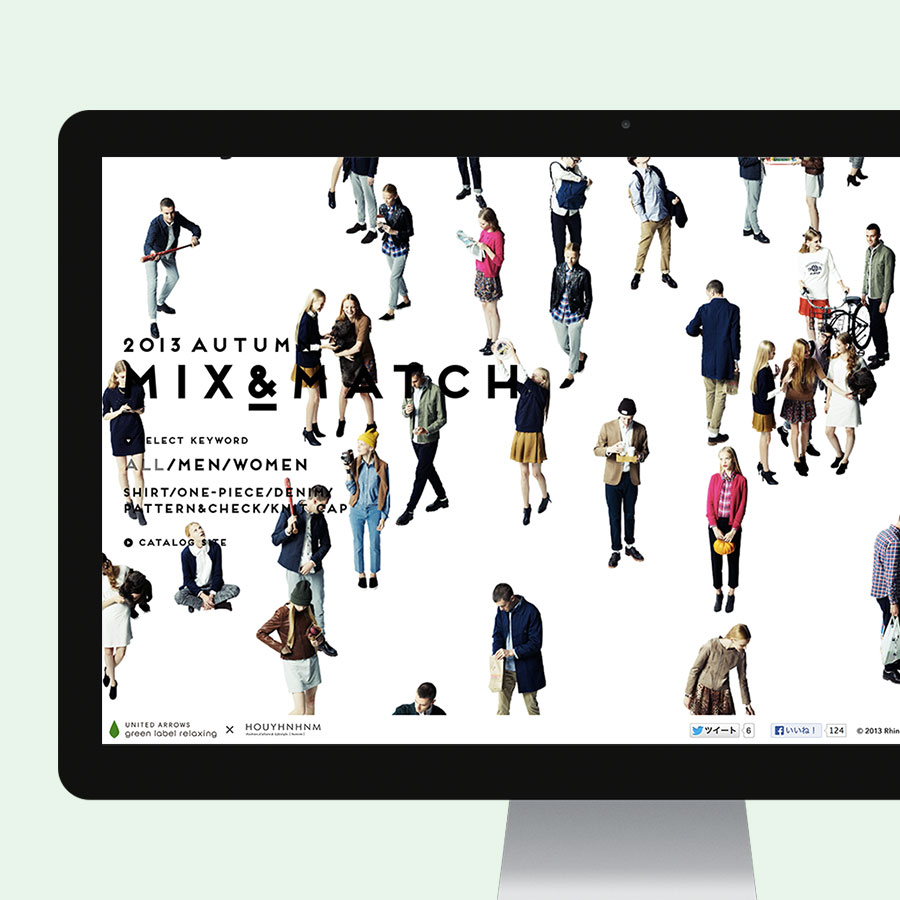 UNITED ARROWS green label relaxing MIX&MATCH